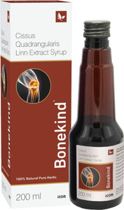 Bonekind Syrup 200 ml| For Bones and Joints | Improves Bone Mobility ...