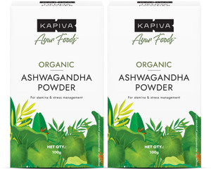 Kapiva Ayur Foods Organic Ashwagandha powder 100g