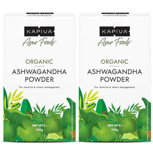 Kapiva Ayur Foods Organic Ashwagandha powder 200g