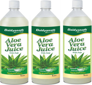 Baidyanath Aloe Vera Juice - 1 Ltr (Pack of 3)