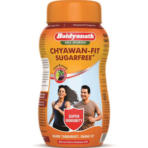 Baidyanath Chyawan-Fit Sugar free Chyawanparsh | Immunity Booster - 500 gm