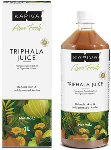 Kapiva Triphala Juice | Natural Laxative | 3 Potent Herbs for Better Digestion