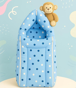 EIO 3 in 1 Baby Bed Cum Bedding Set/ Sleeping Bag / Baby Carrier