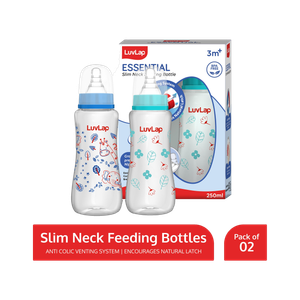 LuvLap Anti-Colic Slim Neck 250 ml Pack of 2 - Image 1