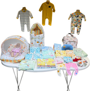Fareto NEW BORN BABY MONSOON SEASON HOSPITAL ESSENTIALS 82 IN 1(0-6M)