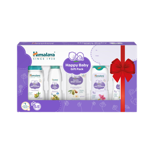 HIMALAYA Happy Baby Gift Pack (5 IN 1) (White)