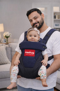 MeeHug Baby Premium Carrier Bag Blue - Image 6