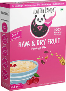 HEALTHY PANDA Rava Porridge-First Food for Babies (400 g) Rava, Dry fruit Powder for baby food Cereal