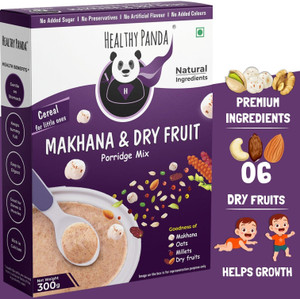 HEALTHY PANDA Zero Sugar| Makhana & Dry fruits| Baby food|Kids Cereal|Dates Powder|baby Cereal Cereal