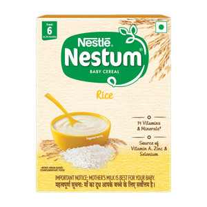Nestle Nestum Baby Cereal - Rice (From 6 to 24 months) - Bag-in-Box Pack Cereal Price in India - Buy Nestle Nestum Baby Cereal - Rice (From 6 to 24 months) - Bag-in-Box Pack Cereal online at Flipkart.com