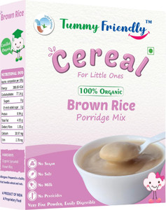 TummyFriendly Foods USDA Certified 100% Organic Sprouted Brown Rice  Porridge Mix Organic Baby Food for Months Old Excellent Weight Gain  Baby