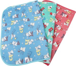VoiDrop Baby Clothing Changing Mat Size: L-21Inchs, B-17Inchs (0-12 Months)( Pack of 3) Changing Station