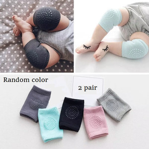 QOZWEID baby knee pad Safety Protector Anti Slip Protective Cushion Kids Elbow Safety Multicolor Baby Knee Pads