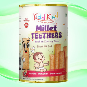 Kiddikind Millet Teethers Baby Finger Foods 60 g