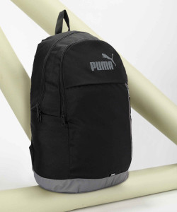 PUMA Casual Backpack IND II 20 L Backpack Black-CASTLEROCK Price