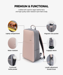 Mokobara The Backpack - Modern Love 16.6 L Laptop Backpack