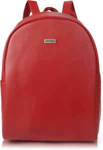 Veneer PU Leather Mini Casual Backpack Bags For School, College, Tuition, For Women 17 L Backpack