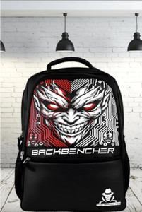 Organo Craft Backbencher Stylish Printed Bag for Boys School & College Bag with Padded Straps 45 L Laptop Backpack