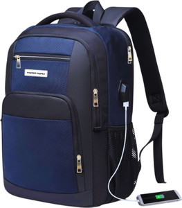 Hyper Adam 16.5 Inch Smart Bag With USB Charging Port, Anti Theft Pocket and Accessories 35 L Laptop Backpack