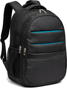 Laxebag Premium Black Laptop Backpack | Water Resistant | Multi-Compartment 36 L Backpack