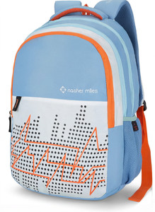 NASHER MILES Pulse for Men & Women|3 compartment/Casual|Rain Cover 45 L Backpack