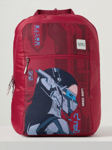 Wildcraft Cyber_Punk 1.0 Zera Red 35 L Backpack