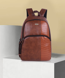 Veneer Vegan Leather Croco Fusion Laptop Backpack 25L - Image 6