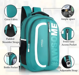 HINEX BAGS Large 35 L Laptop Backpack men and women backpack for school bag college bag 35 L Laptop Backpack