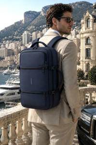 WESLEY Luxur 2 Premium Overnighter Weekender Checkin Anti-Theft Travel luggage backpack 50 L Laptop Backpack