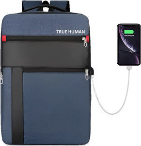 True Human Multi-purpose backpack With USB charging Port 28 L Backpack