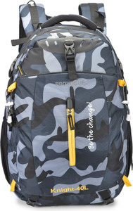 PROVOGUE unisex backpack with rain cover and reflective strip 40 L Laptop Backpack