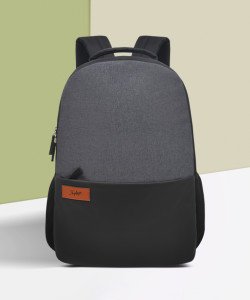 SKYBAGS EVO LAPTOP BACKPACK BLACK & GREY 18 L Laptop Backpack