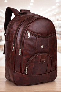 HUNTER Vegan Casual Leather Backpack for Men 40 L Laptop Backpack