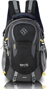 Nexfo Gets Better Laptop Backpack Unisex Travel Rucksack hiking fits upto 17.3 with Raincover 45 L Laptop Backpack