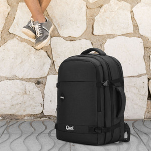 Cluci Large Historage 45L Black Travel Backpack - Image 2