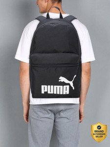 PUMA Phase 22L Black Laptop Backpack - Image 6