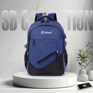 SBCOLLECTION UNISEX Waterresistance USB Feature DayPack Bag/Travel Daily Use 35 L Laptop Backpack