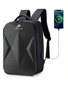 Emperor Exclusive Harshell Premium Quality with USB charging Port for men and women 32 L Laptop Backpack