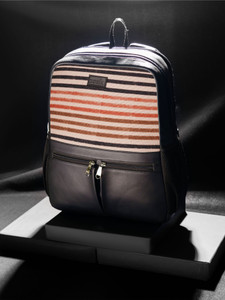 ZOUK Qutub Stripes Office Backpack 16.5 L Laptop Backpack
