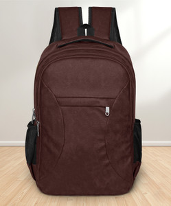 fellow ollege backpack waterproof PU Leather Backpack for Men 55 L Laptop Backpack