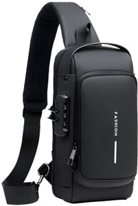 xelcis Men's Fashion Anti-Theft Travel Backpack Waterproof Sling Cross Body Shoulder 5 L Backpack