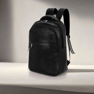 Maxcarry Premium Black Leather Backpack 40L - Image 6