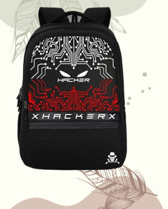 mishka 45L Hacker Design Bag Trendy & Stylish Laptop & School Bag for Teens, Students 45 L Laptop Backpack