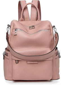 WomenBuzz Purse for Women Convertible Travel Vintage PU Leather Shoulder Bag 25 L Backpack