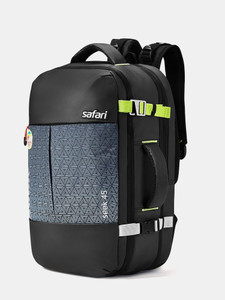 SAFARI Seek Expandable Unisex with Suitcase compartment 45 L Large Laptop Backpack
