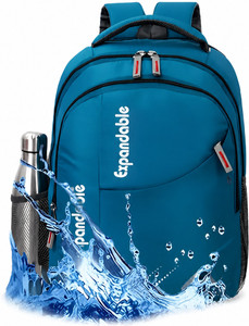 Expandable Waterproof School Bag for Kids, Spacious Blue Backpack 25 L Backpack