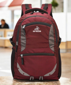 DEEP DAZZLING Unisex Spacy School|Collage Bag & Backpack With Rain Cover And Reflective Strip 35 L Laptop Backpack