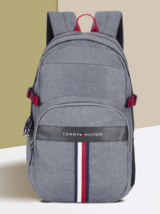 TOMMY HILFIGER Android 28 L Laptop Backpack Grey Price in India 