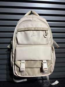 Gear Medium 23L Laptop Backpack Classic Anti-Theft Faux Leather - Image 1