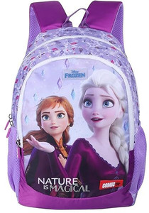 DISNEY Kids Soft School Bag Anna Elsa School Bag for Unisex Kids